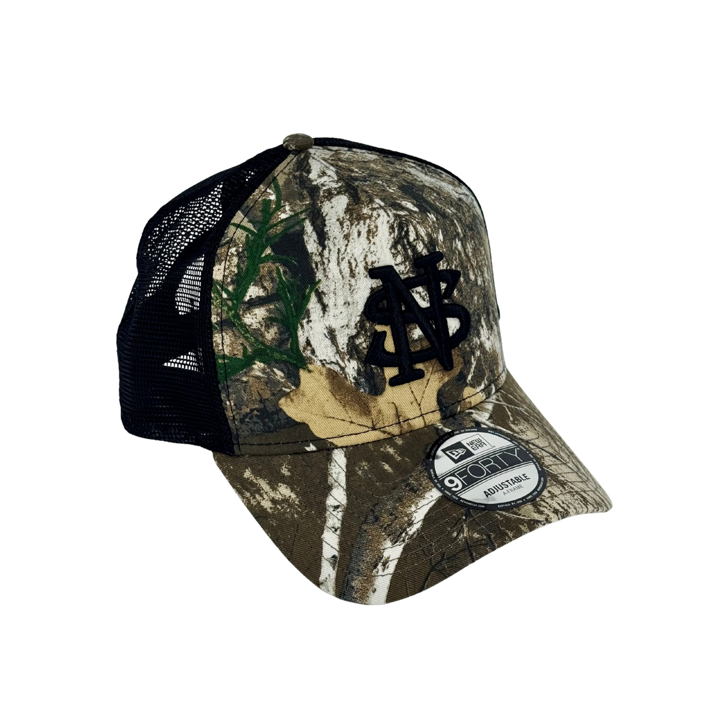 Nashville Stars New Era 9FORTY A-Frame Trucker, Realtree Camo