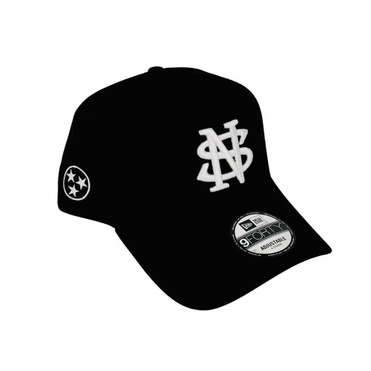 Nashville Stars New Era 9FORTY A-Frame - Black