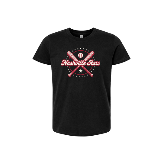 Nashville Stars Bats Tshirt - Youth
