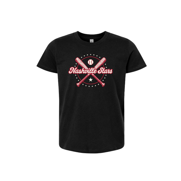 Nashville Stars Bats Tshirt - Youth