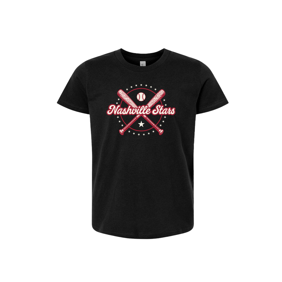 Nashville Stars Bats Tshirt - Youth