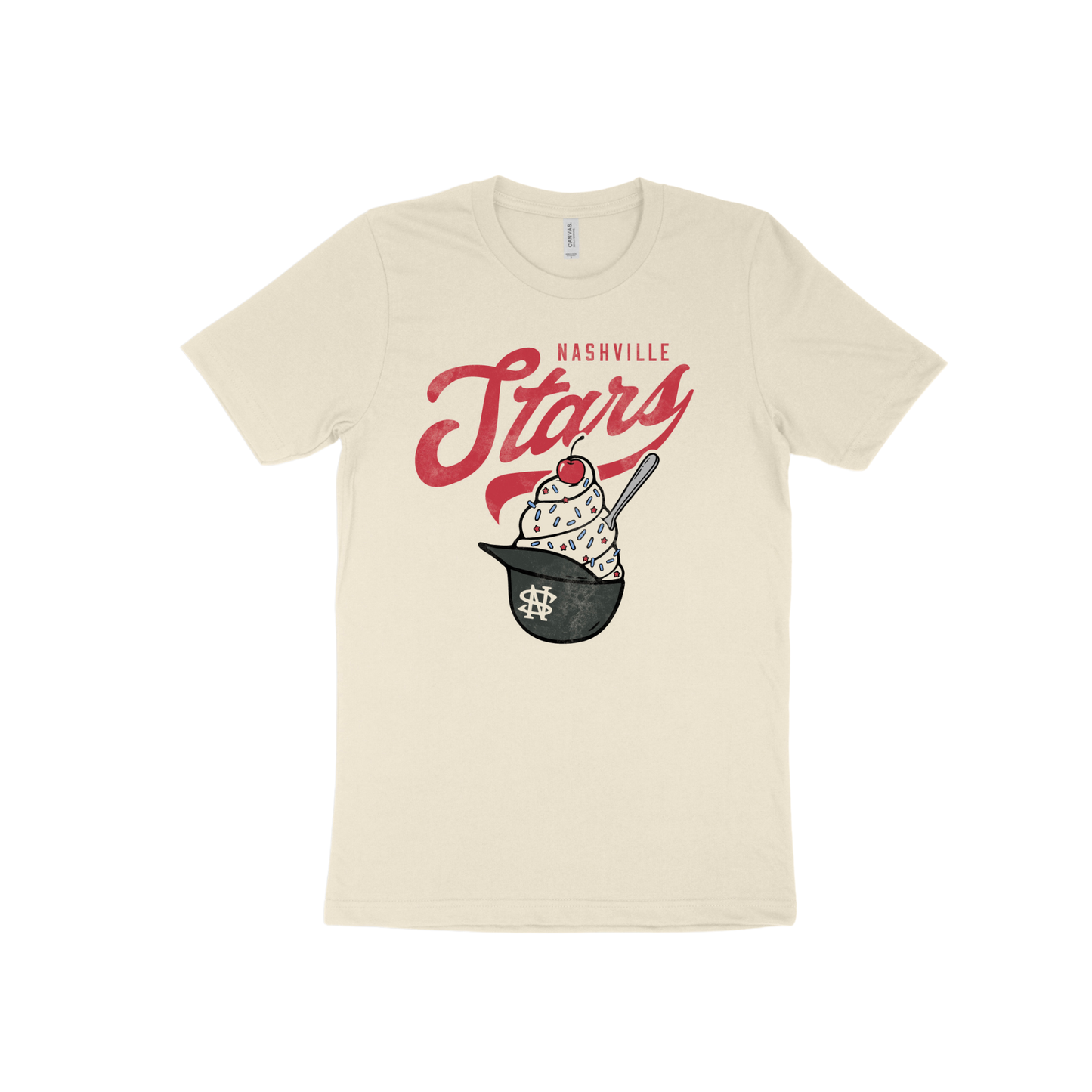Nashville Stars Ice Cream Helmet Tshirt - Youth