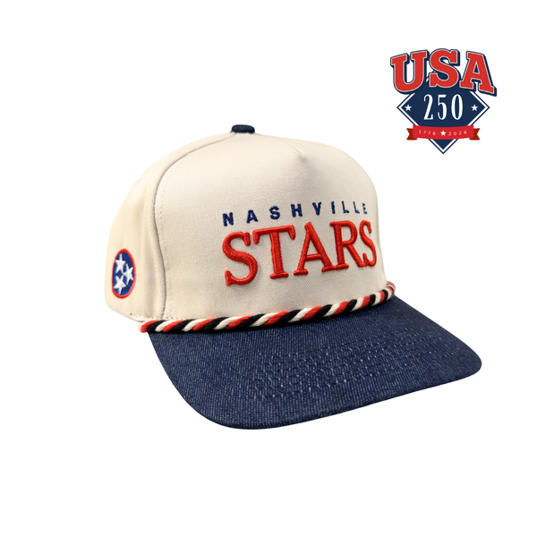 Nashville Stars & Stripes USA 250th Anniversary Hats