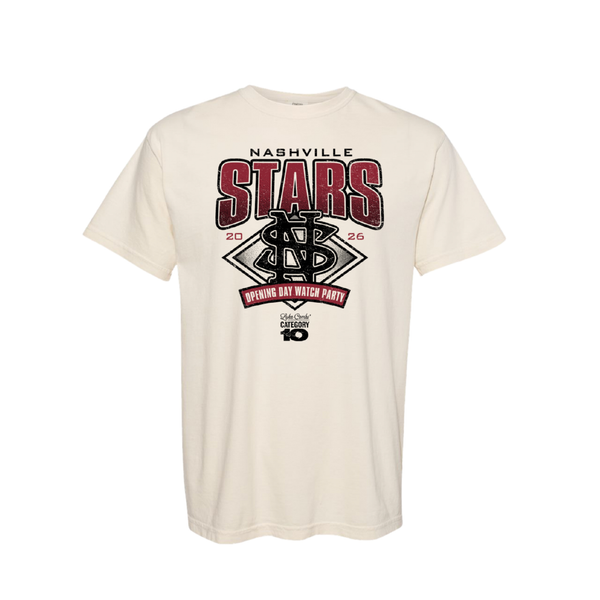 Nashville Stars Opening Day Watch Party T-Shirt