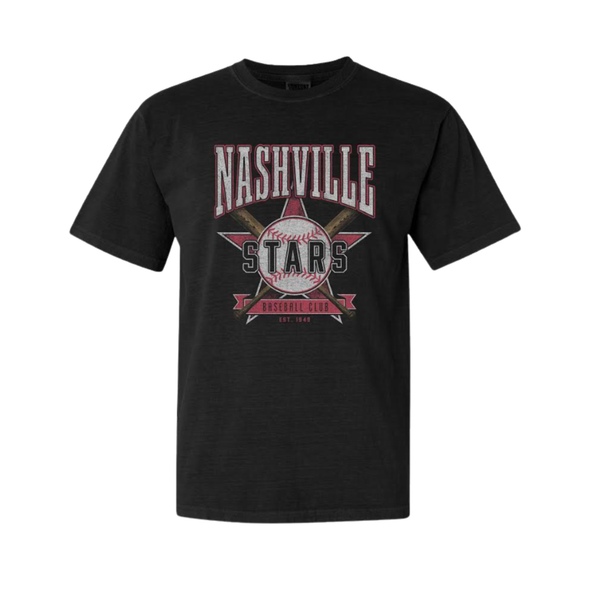 Nashville Stars Baseball Comfort Colors Tee
